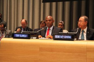 UNGA 79 - Tony O. Elumelu delivered the keynote address