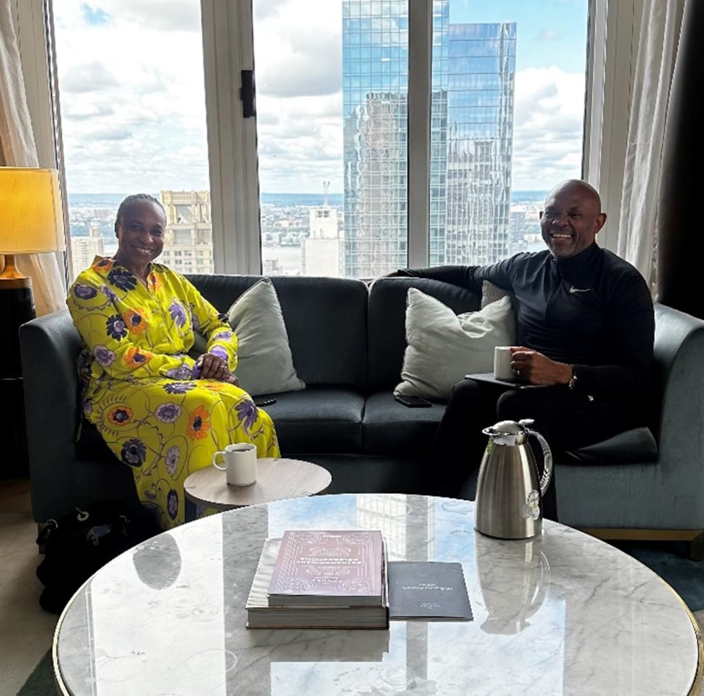 Tony O. Elumelu, CFR, met with the Deputy Director General of the United Nations Industrial Development Organisation (UNIDO)